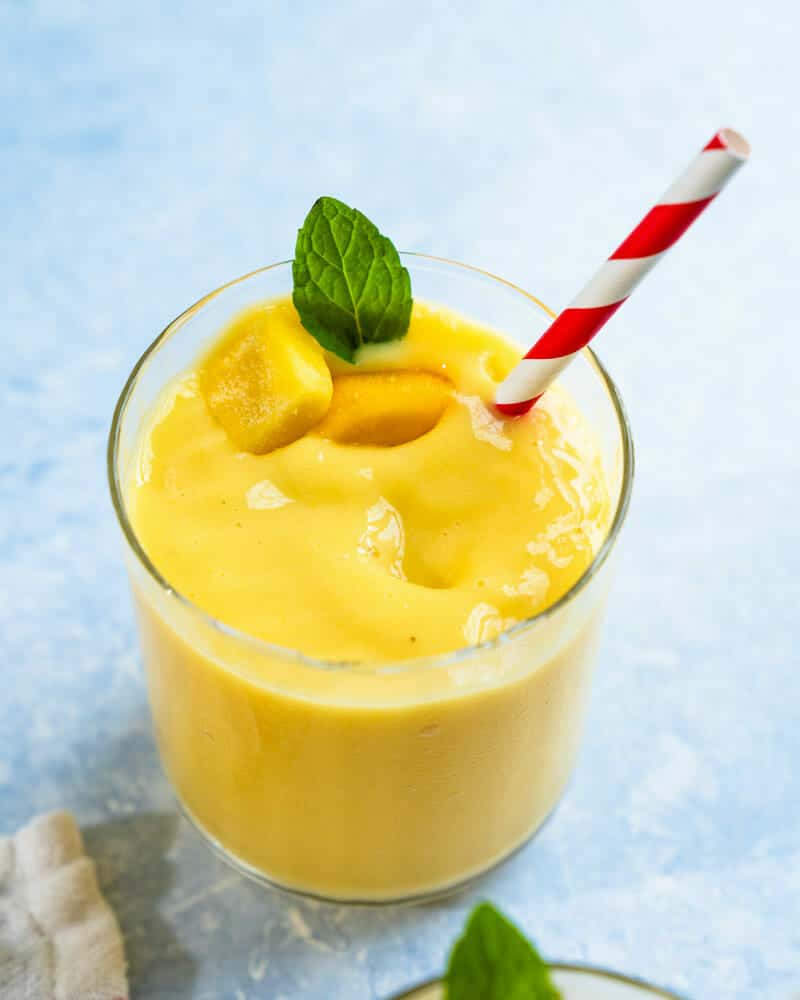 Sweet Mango Smoothie: No Added Sugar, Gluten-Free & Delicious
